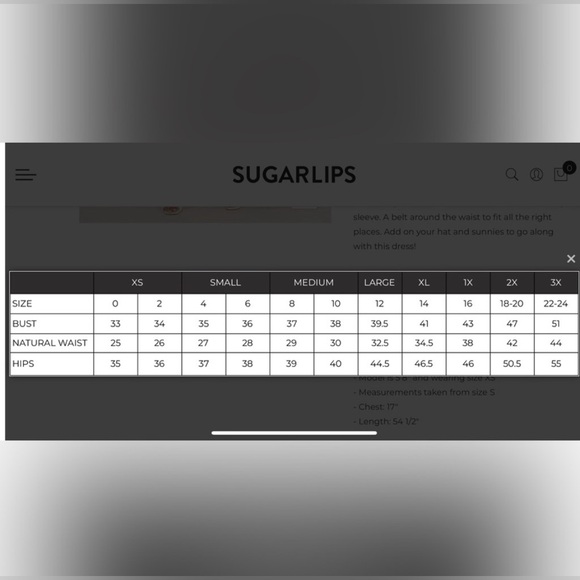 Sugar Lips Haven Stripe Sweater Size med - Picture 3 of 3